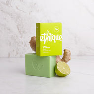 ETHIQUE Solid Bodywash Bar Lime & Ginger 120g