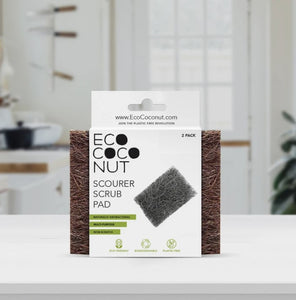 EcoCoconut Scourer Scrubbing Pad 2 Pack