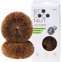 Load image into Gallery viewer, EcoCoconut Scourer 2 pack