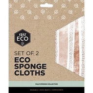 EVER ECO Eco Sponge Cloths Palm Springs Collection x2