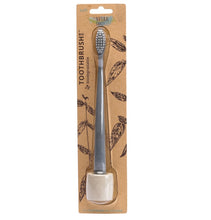 Load image into Gallery viewer, Natural Family Co Bio Toothbrush &amp; Stand
