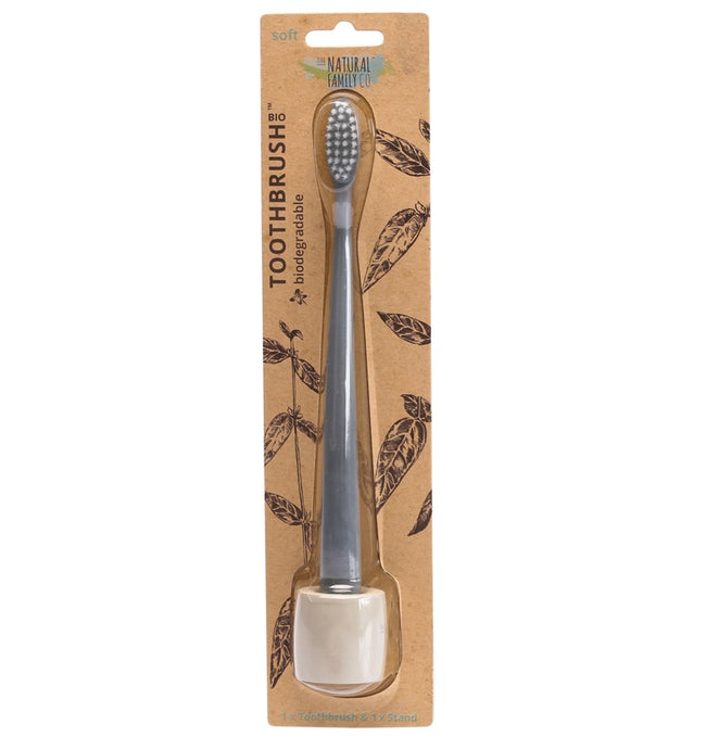 Natural Family Co Bio Toothbrush & Stand
