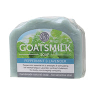 HARMONY SOAPWORKS Goat's Milk Soap Peppermint & Lavender 140g
