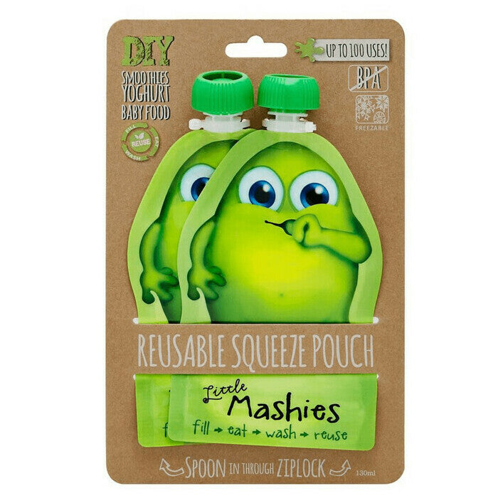 LITTLE MASHIES Reusable Squeeze Pouch